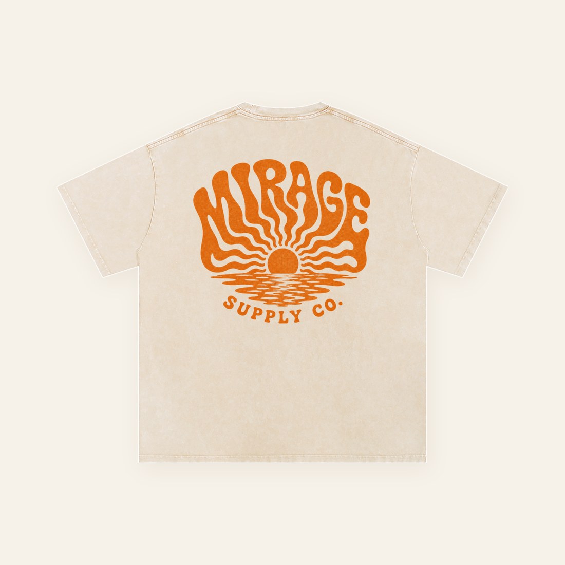 Heat Haze Oversized Tee — back