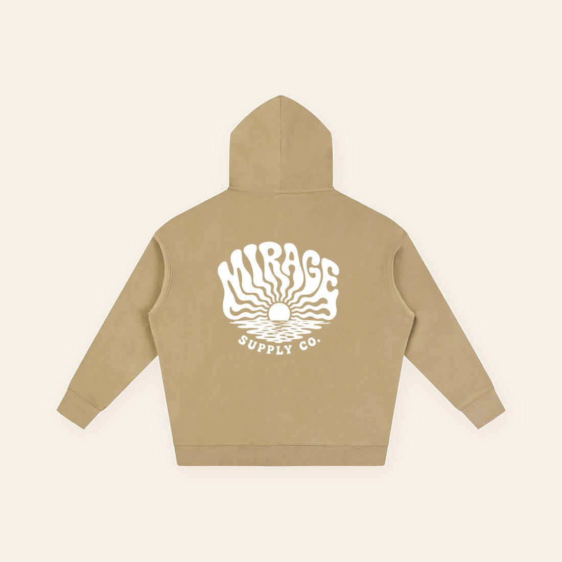 Afterglow Oversized Hoodie — back