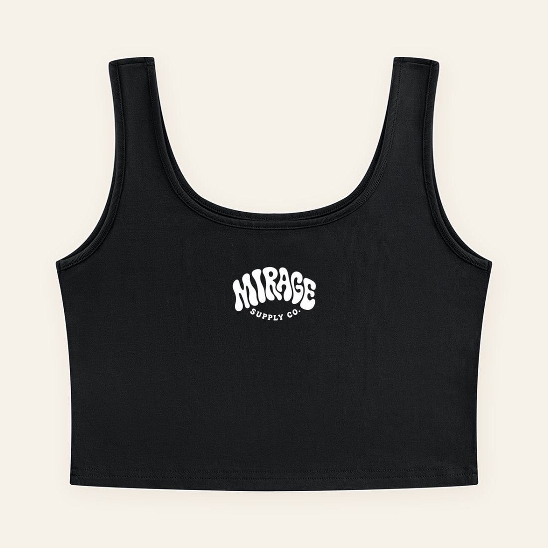 Sandbar Cropped Tank — front